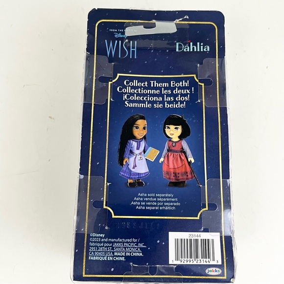 Disney Wish Dahlia Doll New In Box - Picture 8 of 9